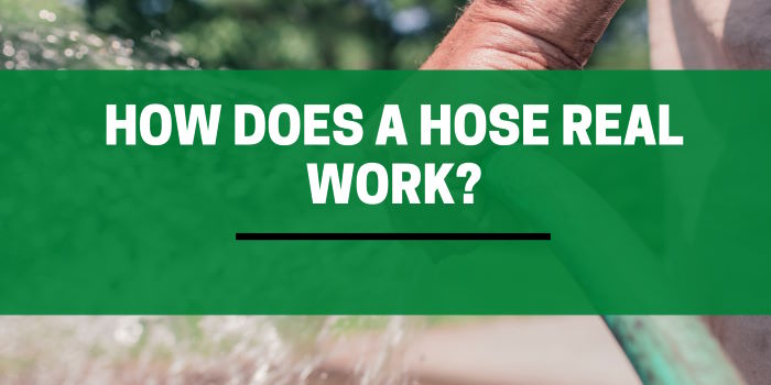 How does a garden hose reel work?